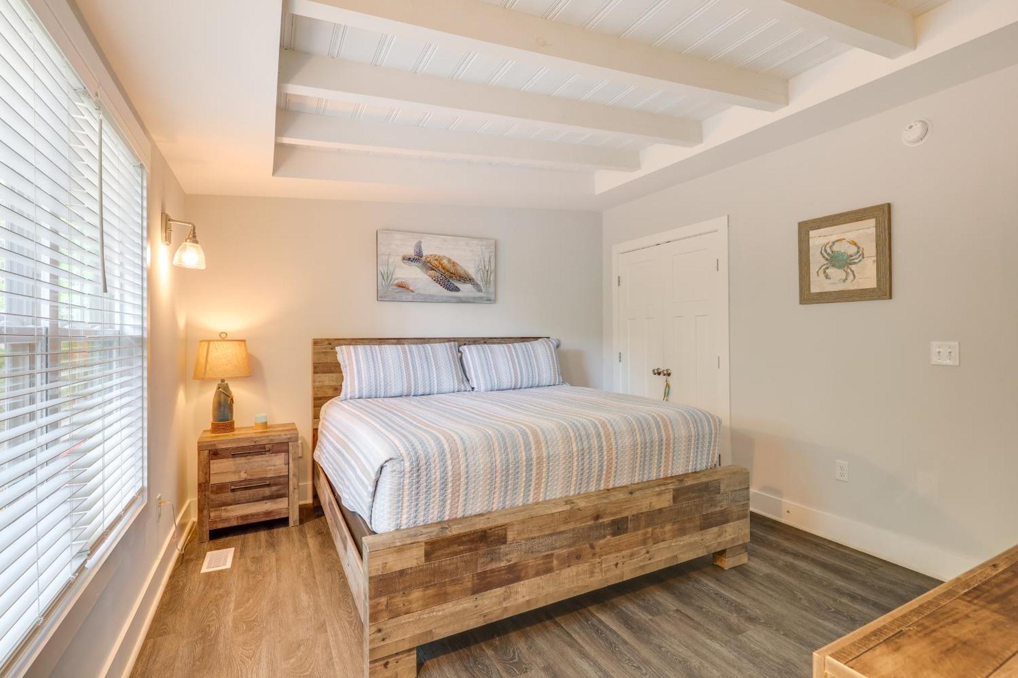 Modern Oak Island Escape 1 Mile To Long Beach! エクステリア 写真